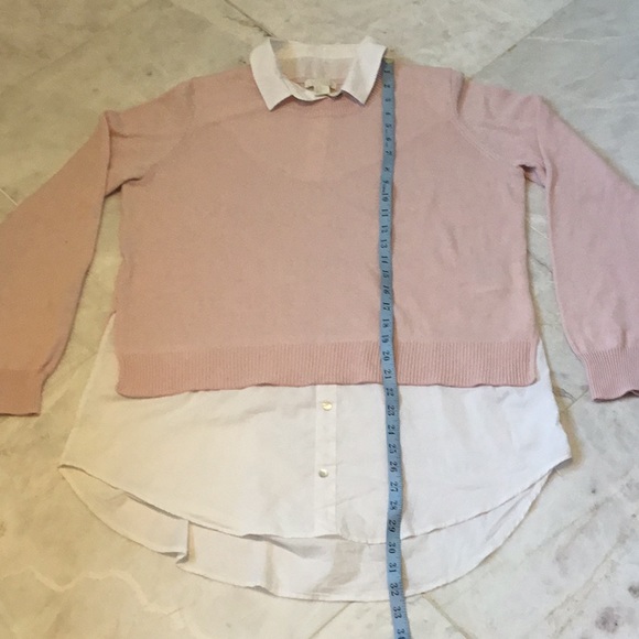 H&M Conscious sweater / tunic, faux layered - Picture 6 of 6